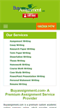 Mobile Screenshot of buyassignment.com